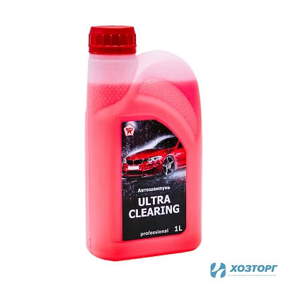 Автошампунь "ULTRA CLEARING" красный 1(л) (1/12)