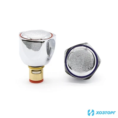 Маховик для смесителя цинк с кран-буксой "ГЛОБО"  DORON D005 металл пара(2/200)