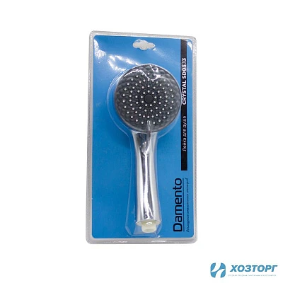 Лейка д/душа DAMENTO CRYSTAL SD03.13, 3 режима, диаметр 100 мм, блистер (1/25)