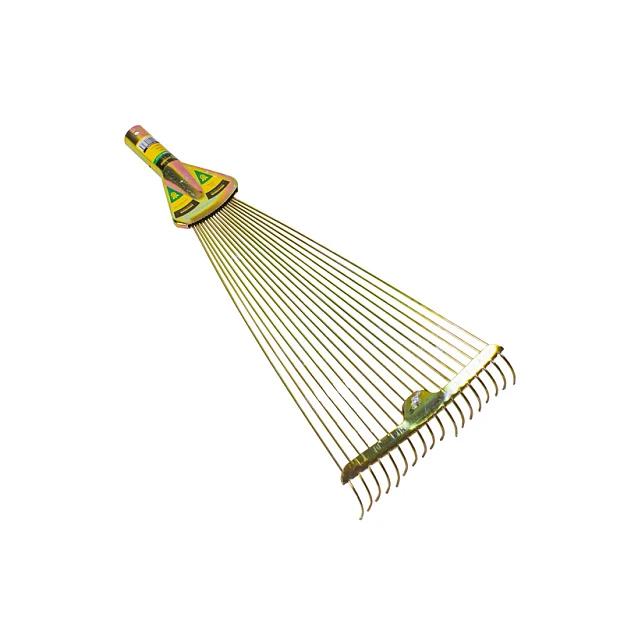 Грабли веерные GRASSMAN 18зубые раздвижные, углеродная  сталь 50x49см (1/25/250)