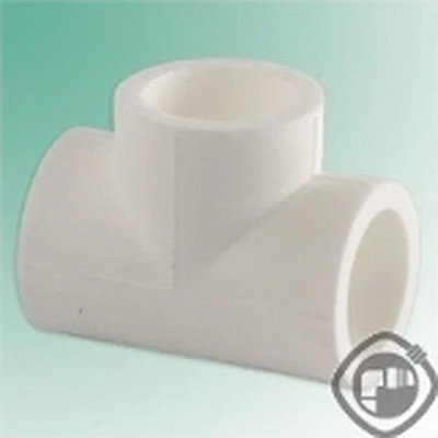 Тройник соединительный 63 ТВ белый 030040107 (2/24)