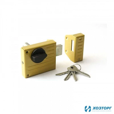 Замок накладной Зенит-ЗН-1-2.1  золото  00009214  (1/16)