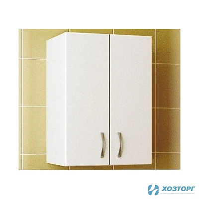 Шкаф вертикальный для ванной 600, 2 дверки, белый, 1693 (MDW) (1/1)