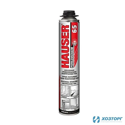 Пена монтажная TYTAN Hauser 65 профессиональная всесезонная 740 мл, 15775 (1/12)