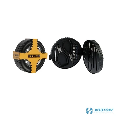 Набор строительного инструмента  24 предмета, "кейс колесо" TUNDRA 5084187 (1/24)