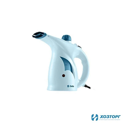 Отпариватель 800Вт, объем 200мл/DELTA 860P, серо-голубой (1/10)
