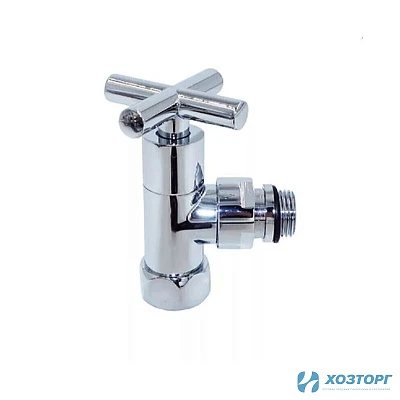 Кран угловой для полотенцесушителя, крестовинный, 3/4г-1г TIM KV10-LFF043 пара (1/20)