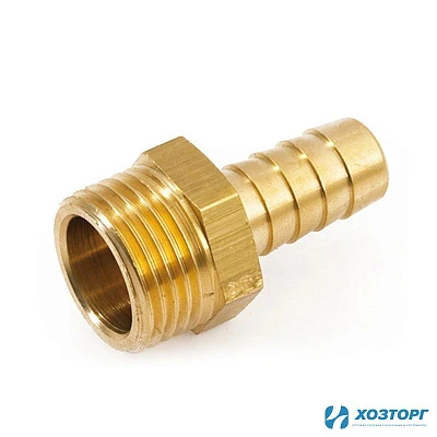 Штуцер 15*16мм (1/2") наружная резьба/штуцер TIM SM02-16 (10/280)