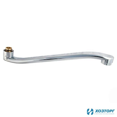 Излив  изогнутый, 350мм HAIBA 35S (10/100)