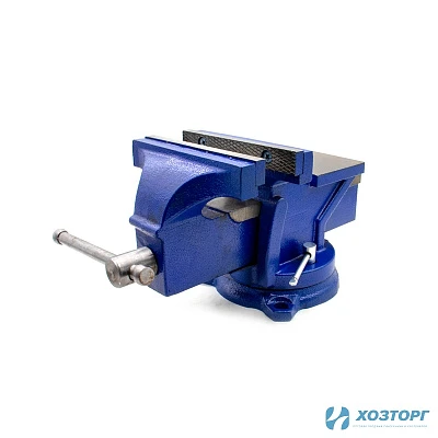 Тиски слесарные с наковальней и поворотным механизмом 150 мм ВАРЯГ (1/1)