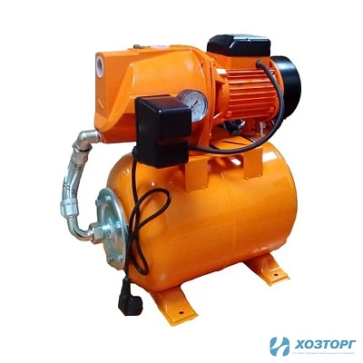 Станция автоматического водоснабжения  GRAMEX JET  80 L-24 (800Вт, чугун, напор 38м, производ 50 л/мин, подкл1") (1/10)